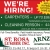 We're Hiring Carpenters and Cleaning Person
